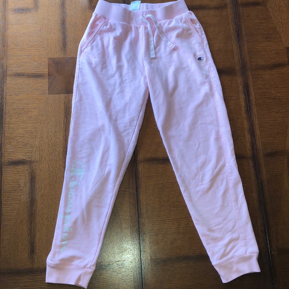 Pink Champion sweatpants